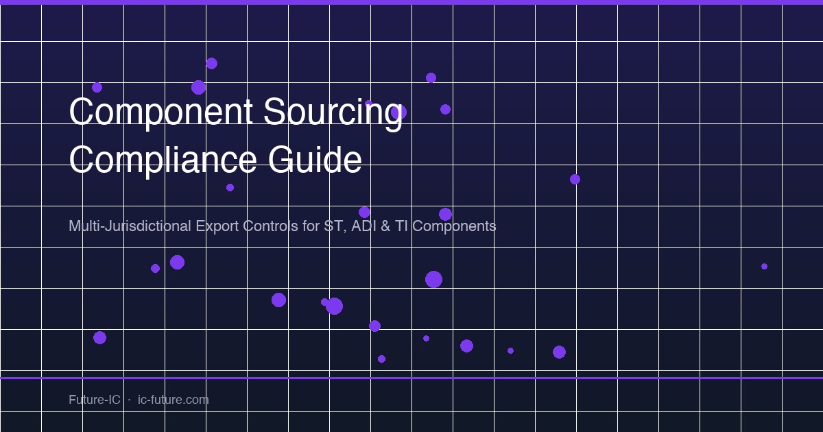 Electronic Components Sourcing in Complex Regulatory Environments: A Distributor's Compliance Guide